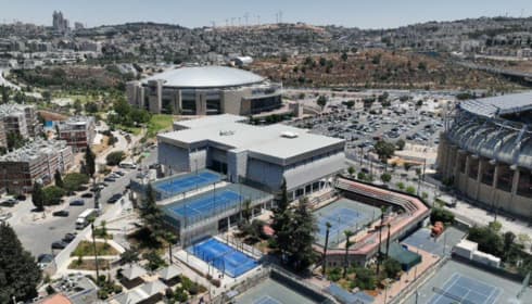 מרכז הטניס החדש במלחה