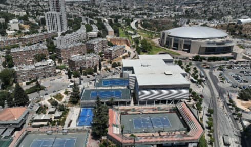 מרכז הטניס החדש במלחה
