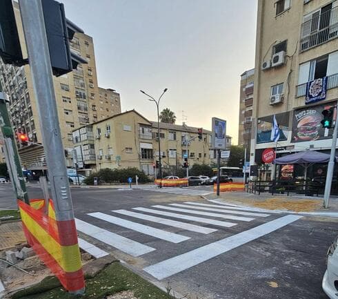 צומת ההסתדרות-רוטשילד (צילום: מתוך דף הפייסבוק של רמי גרינברג, שימוש לפי סעיף 27א לחוק זכויות יוצרים) צומת ההסתדרות-רוטשילד