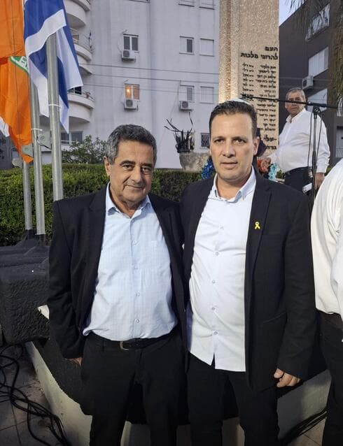 דורון אוזן עם יוסי חממי ז"ל (צילום: פרטי) דורון אוזן עם יוסי חממי ז"ל