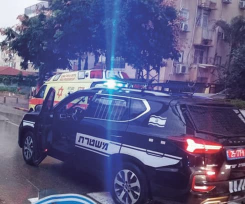 זירת התאונה. לא הבחין בקשישה שחצתה זירת התאונה. לא הבחין בקשישה שחצתה