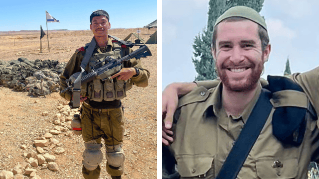  סמ״ר שהם מנחם ז"ל וסמל שלמה יקיר שרם ז״ל 