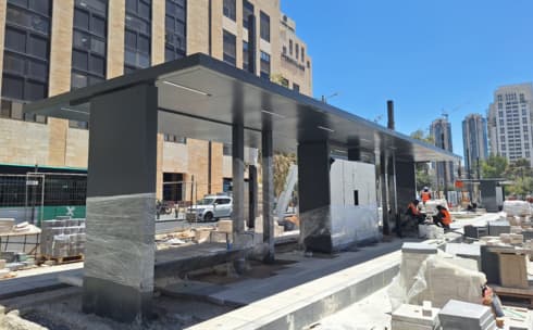 התחנות החדשות של הרכבת הקלה בירושלים