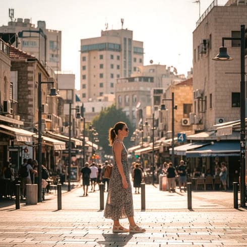שרה לוי. שוק העיר בראשון לציון (צילום: יריב כץ) שוק העיר בראשון לציון