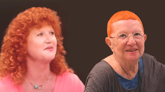 ציפי רום בתחילת דרכה ובשנותיה האחרונות (צילומים: באדיבות המשפחה) ציפי רום בתחילת דרכה ובשנותיה האחרונות