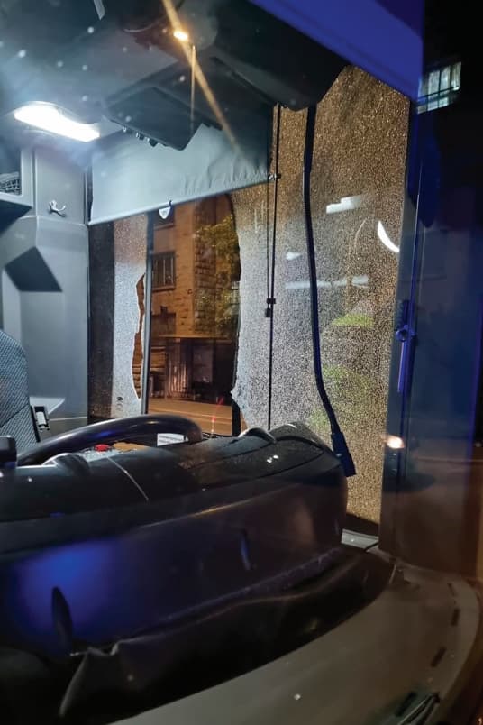 ונדליזם ואלימות נגד נהגי אוטובוס