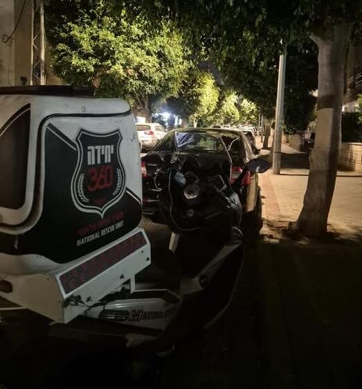 זירת מציאת הגופה בראשון לציון זירת מציאת הגופה בראשון לציון