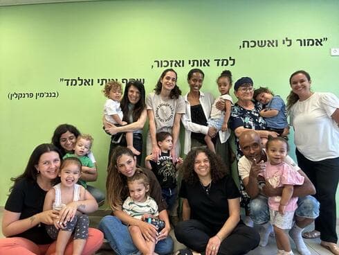 אחת הקבוצות שהשתתפו בפרויקט