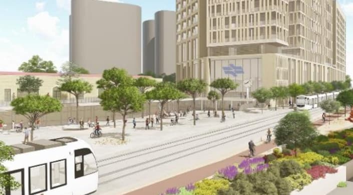 תחנת הרכבת החדשה בירושלים