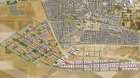 התוכנית באופקים (הדמיה: "יסקין מור סיוון אדריכלים") התוכנית באופקים