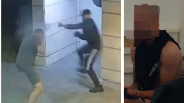 תקיפת התושב בהוד השרון ומעצר החשוד