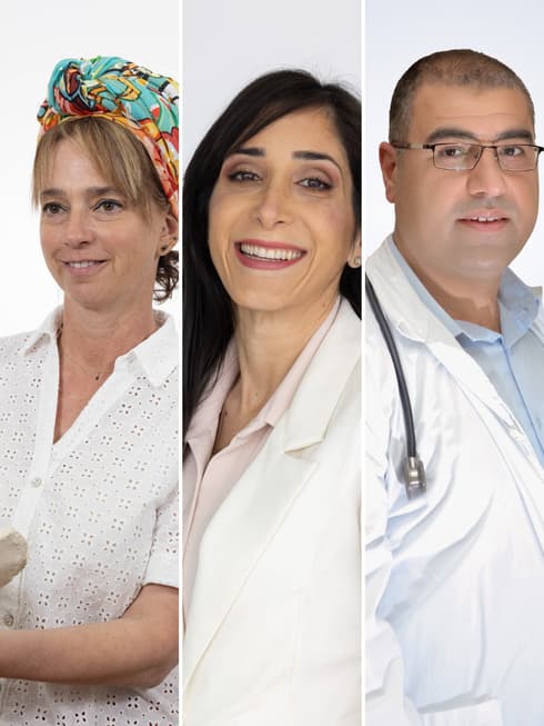 ד"ר נעים אבו פריחה, ד"ר מיטל הבר, שלומית הר לב 