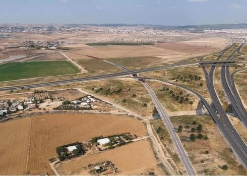 הדמיית פרויקט הארכת כביש 6