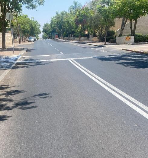 צביעת כבישים במודיעין 