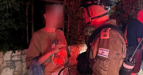 "הנהגות התושבים הצילה חיים". אל"מ דניאל נהרי בשטח (צילום: דובר צה"ל) מפקד פיקוד מחוז חיפה אל"מ דניאל נהרי
