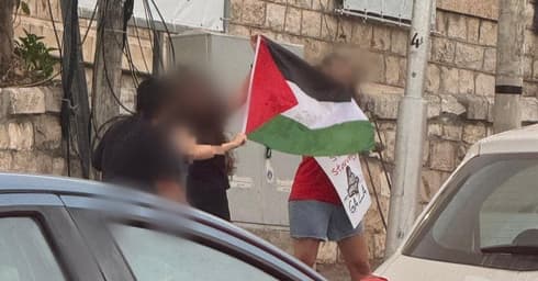 הפגנת לעצירת המלחמה בעזה במושבה הגרמנית חיפה