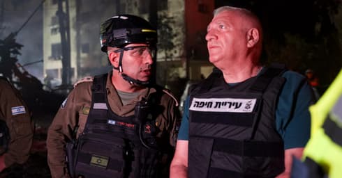 מפקד פיקוד מחוז חיפה וסגן ראש העיר חיפה אביהו האן (צילום: דובר צה"ל) מפקד פיקוד מחוז חיפה וסגן ראש העיר חיפה אביהו האן