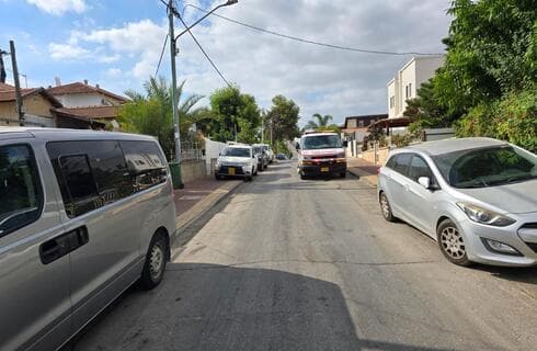מזירת האירוע ברחובות