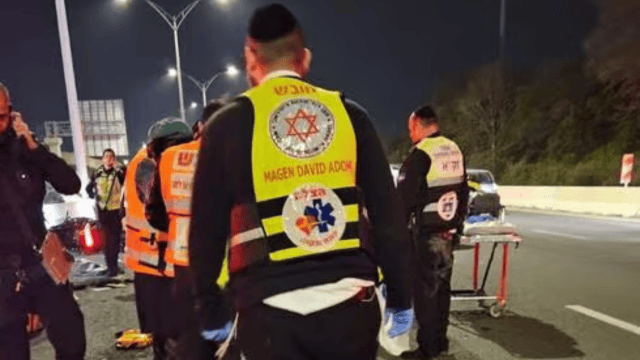 זירת התאונה