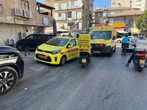 מזירת האירוע בראשון לציון מזירת האירוע בראשון לציון