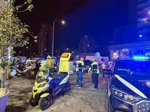 מזירת האירוע בראשון לציון מזירת האירוע בראשון לציון
