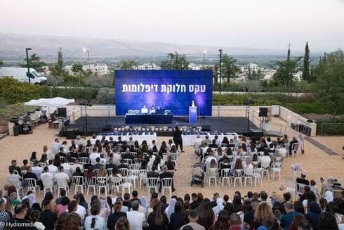 טקס סיום במכללת תל חי הנדסאים (צילום: מיכל טייטלבאום) טקס סיום במכללת תל חי