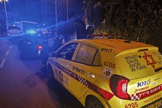 זירת הפיצוץ בעין גנים
