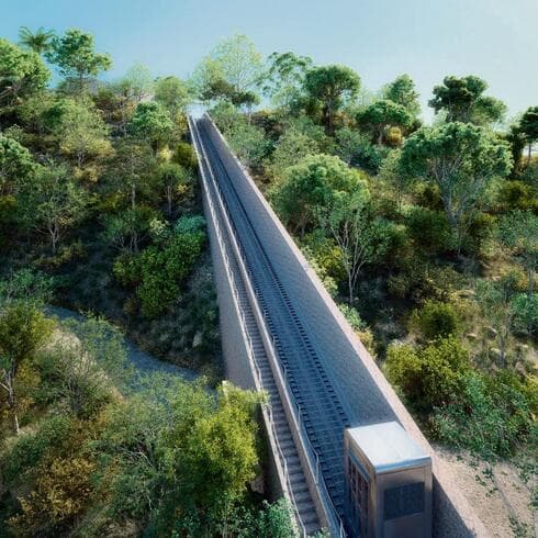 מדרונית גילה (הדמיה: צוות תכנית אב לתחבורה ירושלים) מדרונית גילה