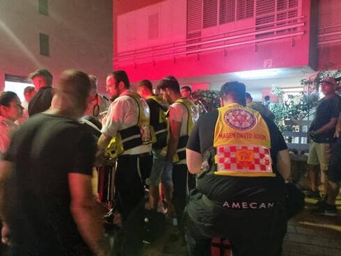 זירת השריפה בנתניה (צילום: כבאות והצלה) זירת השריפה בנתניה