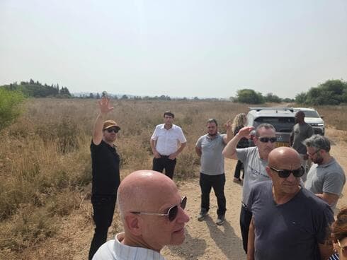 השטח עליו יוקם בית המילואים