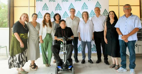 חנוכת הקומה ב'בית מרים' של עמותת איל"ן חנוכת הקומה ב'בית מרים' של עמותת איל"ן