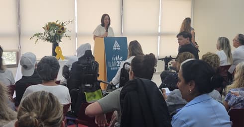 חנוכת הקומה החדשה ב'בית מרים' של עמותת איל"ן (צילום: ענת גונן) חנוכת הקומה החדשה ב'בית מרים' של עמותת איל"ן