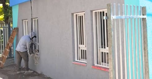 שיפוץ בתי ספר בחיפה (צילום: עיריית חיפה) שיפוץ בתי ספר בחיפה