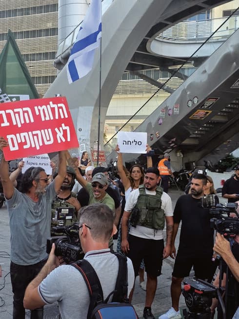 שון דננברג מקרית ים, מוביל את מאבק הלומי הקרב