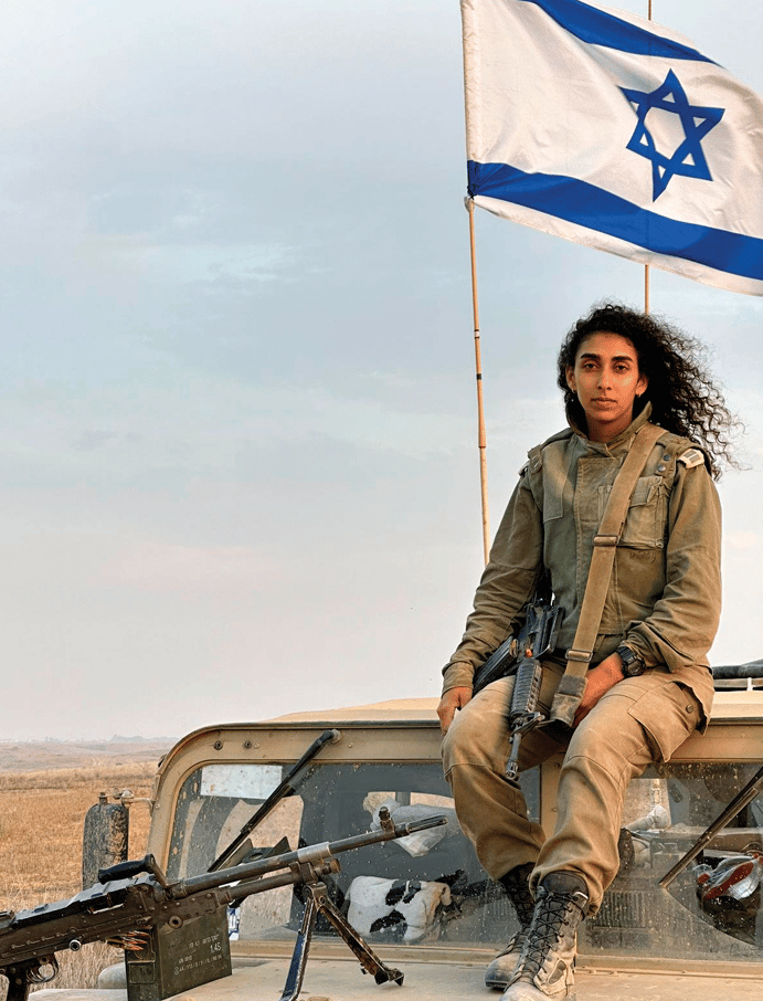 אוראל גלעד בגבול עזה. "החיילים שלי מפרגנים"