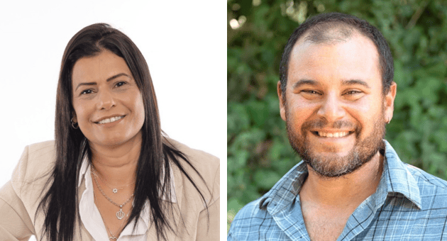 שוקי אסקיו (מימין) ומיטל בן דיין (צילומים: פרטי, ליאור נורדמן) שוקי אסקיו (מימין) ומיטל בן דיין