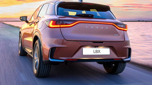 דגם LBX לקסוס (צילום: יח"צ, לקסוס) דגם LBX לקסוס