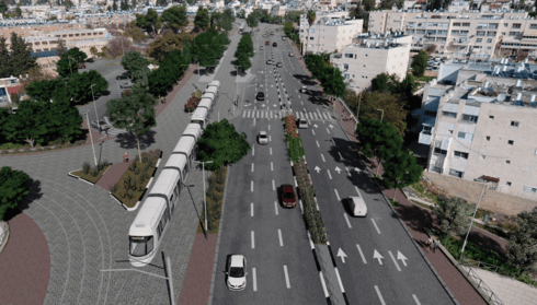 הקו הירוק של הרכבת הקלה. תשכחו מ-2025 הקו הירוק של הרכבת הקלה. תשכחו מ-2025