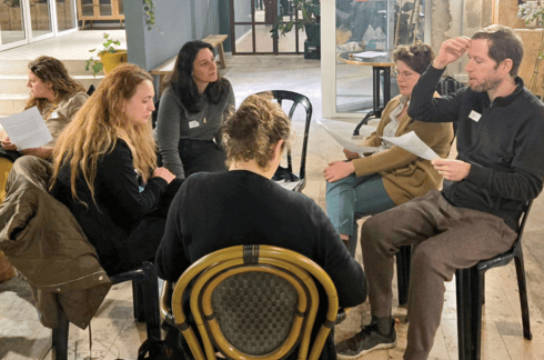 מפגש של הורי המוסד החדש מפגש של הורי המוסד החדש