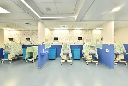 הפגיה בבית חולים לניאדו נתניה (צילום: דוברות בית החולים) הפגיה בבית חולים לניאדו נתניה