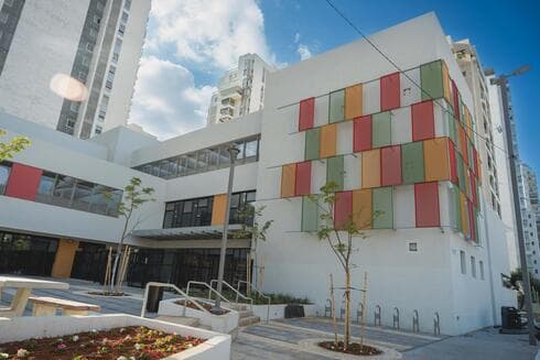 אשכול הגנים החדש ״לב״ בחולון (צילום: עיריית חולון) חנוכת אשכול הגנים החדש ״לב״ בחולון