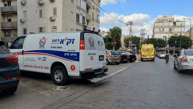 זירת האירוע בנתניה זירת האירוע בנתניה
