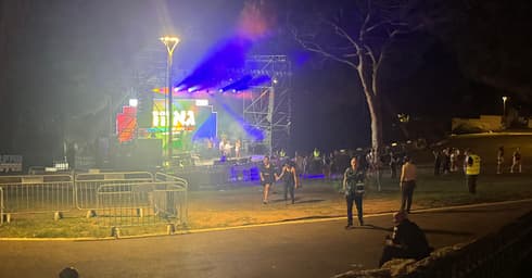 השקעה אדירה. נוכחות מועטה. מצעד הגאווה חיפה 2025 גן האם ריק (צילום: פרטי) מצעד הגאווה חיפה 2025 גן האם ריק