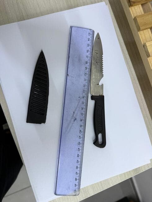 פרוטקשן בבת ים. כלי הנשק שאיתרה המשטרה