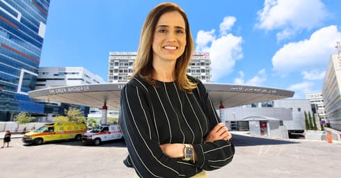 מנהלת בית החולים רמב"ם ד"ר מיכל מקל מנהלת בית החולים רמב"ם ד"ר מיכל מקל