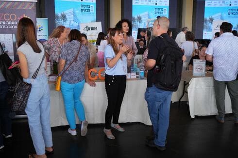 יריד התעסוקה בפארק העסקים החכם קיסריה, בשנה שעברה