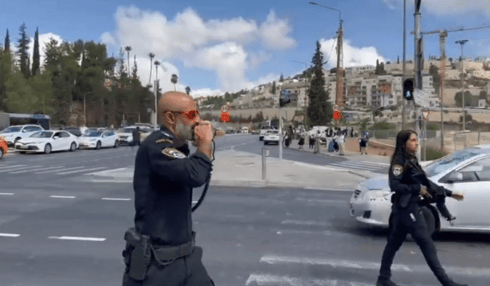זירת הפיגוע בירושלים