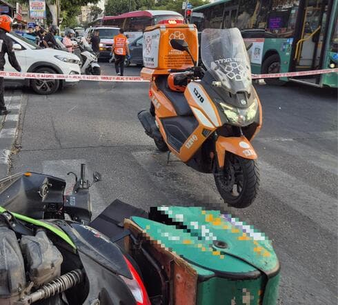 מזירת התאונה הקטלנית ברחובות