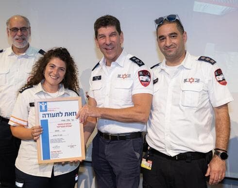 עדן חורי עובדת מצטיינת מד"א