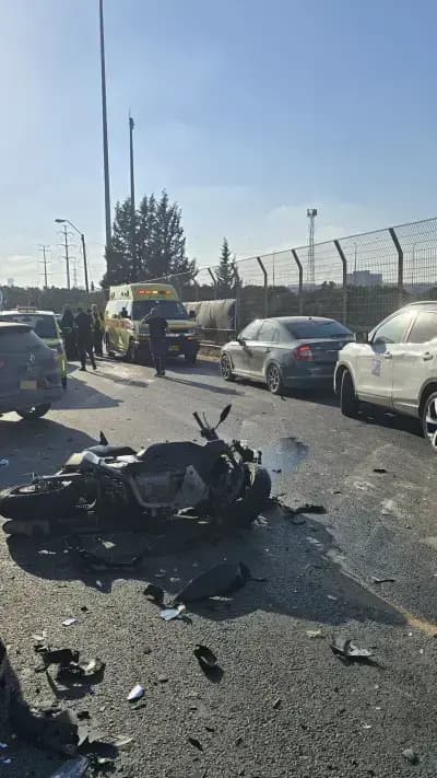 תאונת דרכים קשה